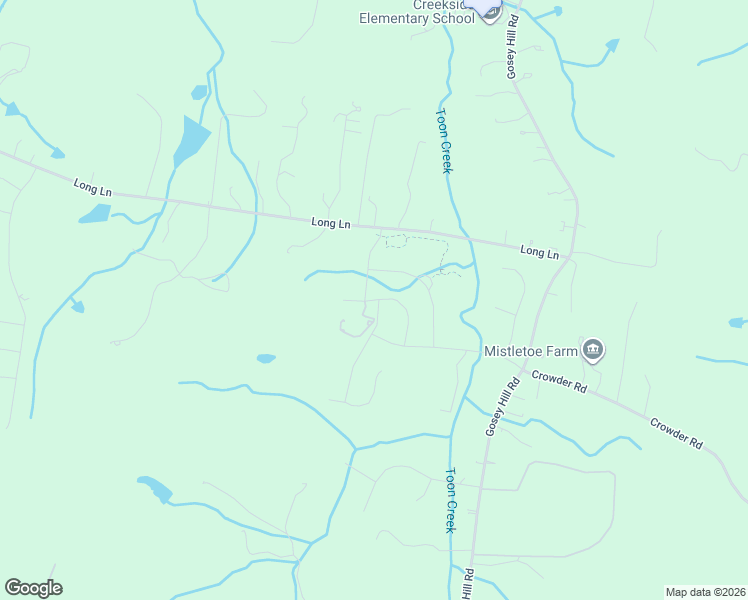 map of restaurants, bars, coffee shops, grocery stores, and more near Winslet Drive in Williamson County