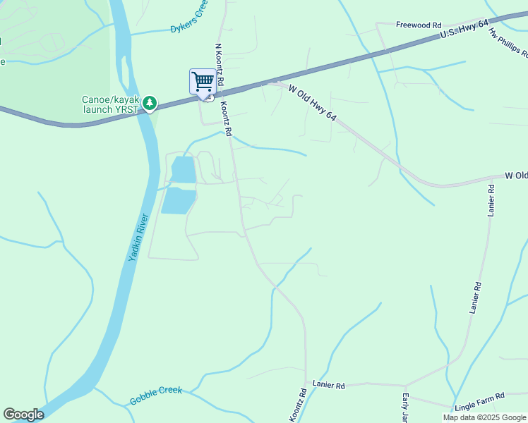 map of restaurants, bars, coffee shops, grocery stores, and more near 194 Peggy Lane in Lexington