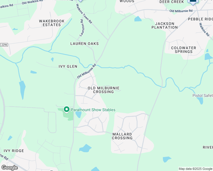 map of restaurants, bars, coffee shops, grocery stores, and more near Kenning Park Drive in Raleigh