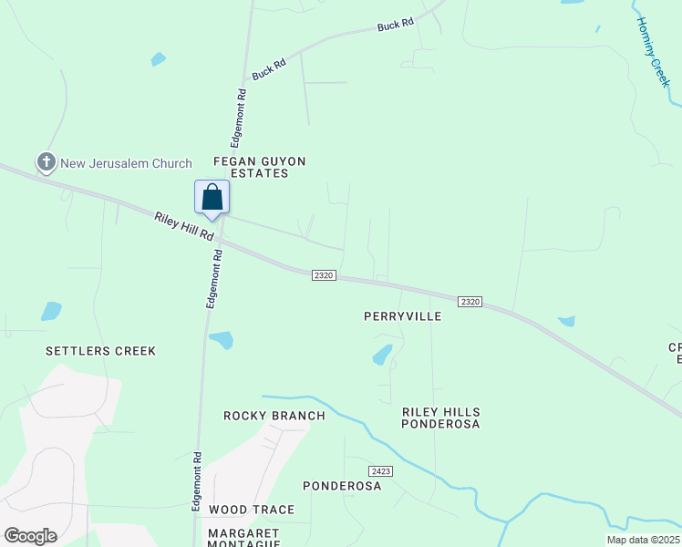 map of restaurants, bars, coffee shops, grocery stores, and more near 6429 Riley Hill Road in Wendell