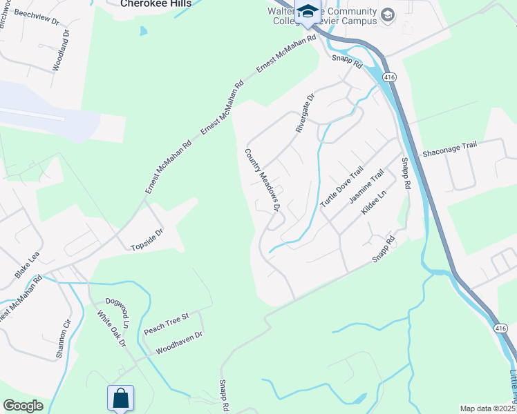 map of restaurants, bars, coffee shops, grocery stores, and more near 1523 Cypress View Court in Sevierville