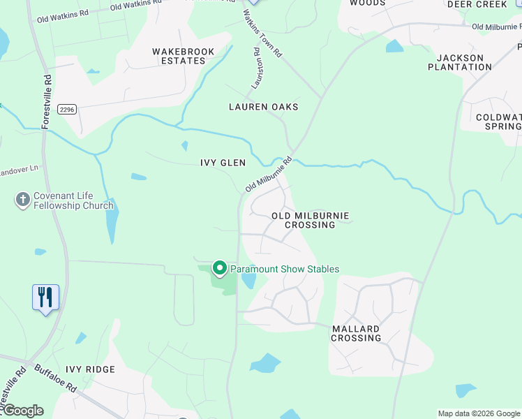 map of restaurants, bars, coffee shops, grocery stores, and more near 4309 Glengrove Road in Raleigh