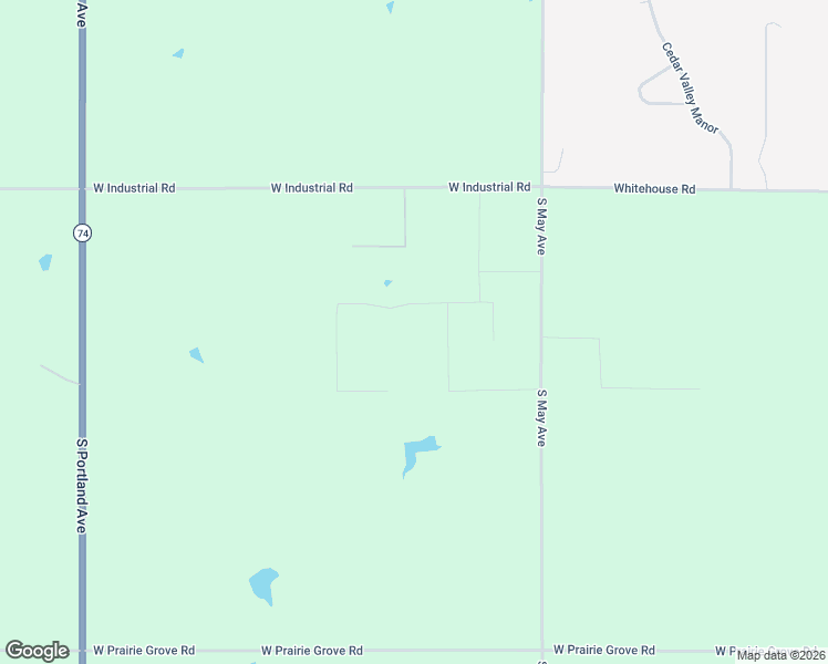 map of restaurants, bars, coffee shops, grocery stores, and more near 2541 Two Socks Run in Guthrie
