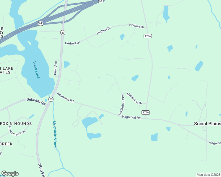 map of restaurants, bars, coffee shops, grocery stores, and more near 20 Banbury Road in Zebulon
