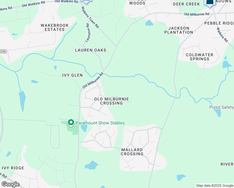 map of restaurants, bars, coffee shops, grocery stores, and more near 4505 Kenning Park Drive in Raleigh