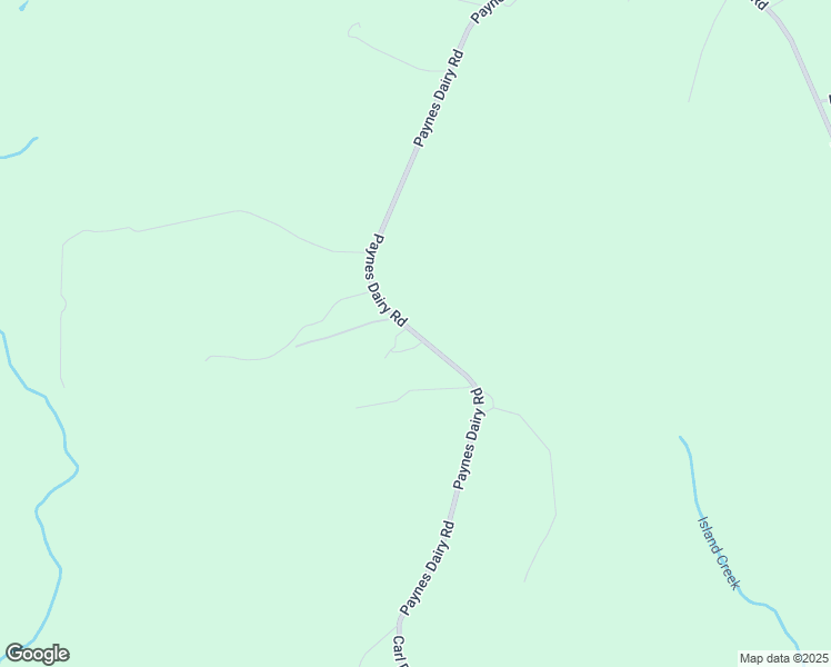 map of restaurants, bars, coffee shops, grocery stores, and more near Paynes Dairy Road in Alexander County