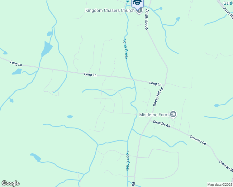 map of restaurants, bars, coffee shops, grocery stores, and more near 4531 Long Lane in Franklin