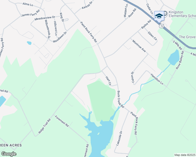 map of restaurants, bars, coffee shops, grocery stores, and more near 107 Cedar Greens Drive in Kingston