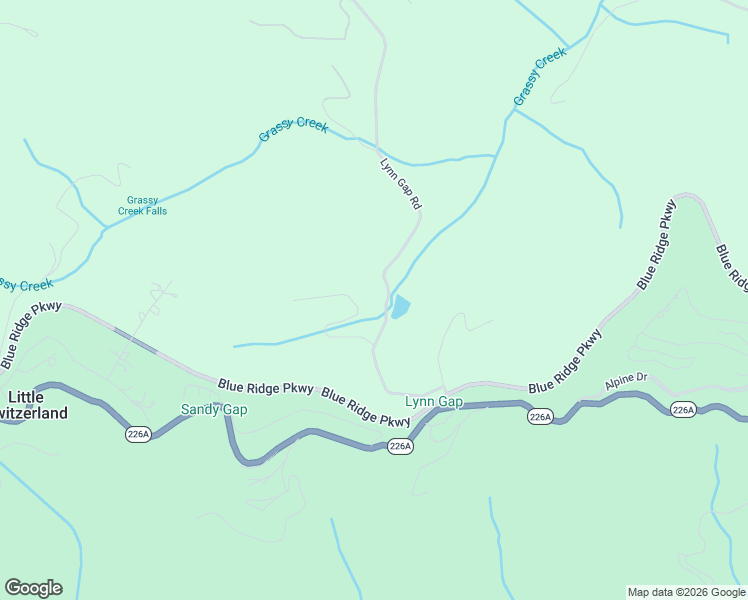 map of restaurants, bars, coffee shops, grocery stores, and more near 401 Lynn Gap Road in Spruce Pine