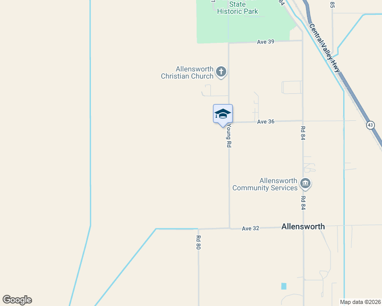 map of restaurants, bars, coffee shops, grocery stores, and more near 3505 Road 81 in Earlimart