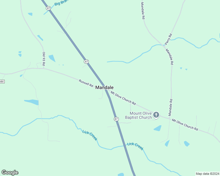 map of restaurants, bars, coffee shops, grocery stores, and more near 4814 Mount Olive Church Road in Pittsboro