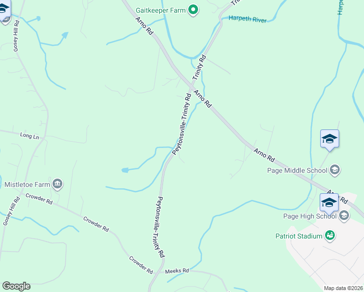 map of restaurants, bars, coffee shops, grocery stores, and more near 4227 Peytonsville-Trinity Road in Franklin