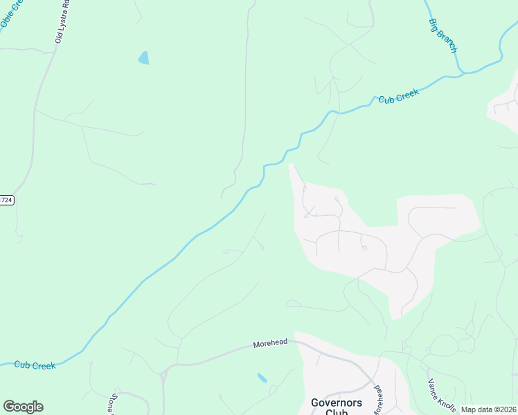 map of restaurants, bars, coffee shops, grocery stores, and more near 39521 Glenn Glade in Chapel Hill