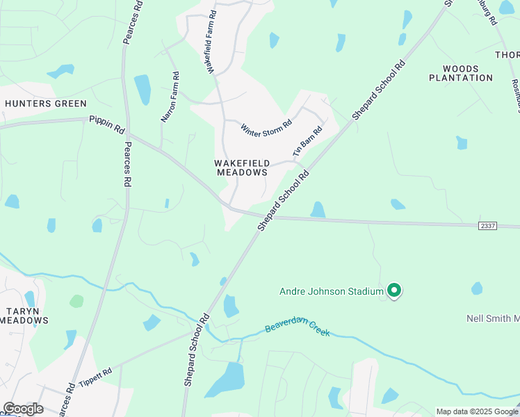 map of restaurants, bars, coffee shops, grocery stores, and more near 1100 Tobacco Row Court in Zebulon