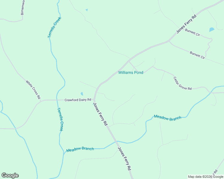 map of restaurants, bars, coffee shops, grocery stores, and more near 2310 Jones Ferry Road in Pittsboro