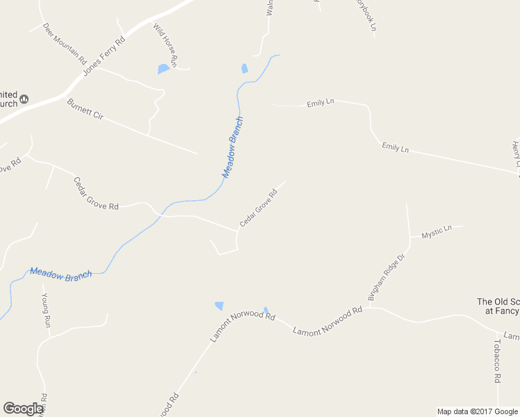 map of restaurants, bars, coffee shops, grocery stores, and more near 1597 Cedar Grove Road in Pittsboro