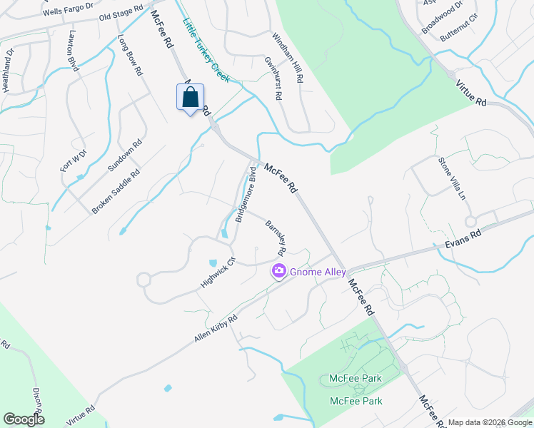 map of restaurants, bars, coffee shops, grocery stores, and more near 620 Barnsley Road in Knoxville