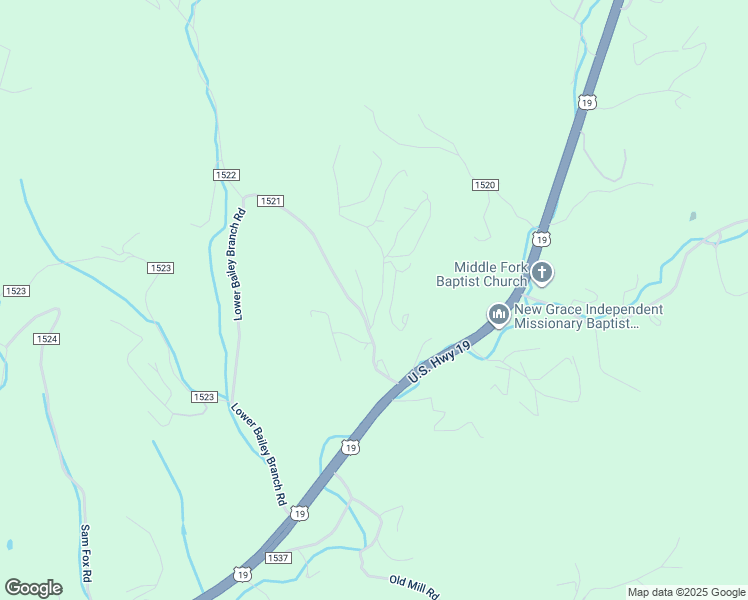 map of restaurants, bars, coffee shops, grocery stores, and more near 182 Upper Bailey Branch Road in Mars Hill