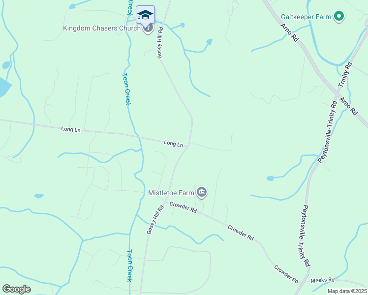 map of restaurants, bars, coffee shops, grocery stores, and more near 4304-4310 Gosey Hill Road in Franklin