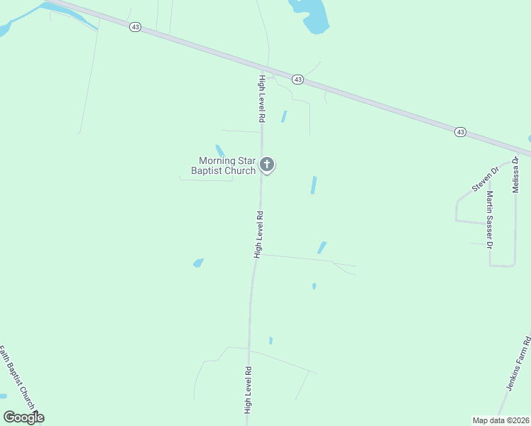 map of restaurants, bars, coffee shops, grocery stores, and more near 483 High Level Road in Pinetops