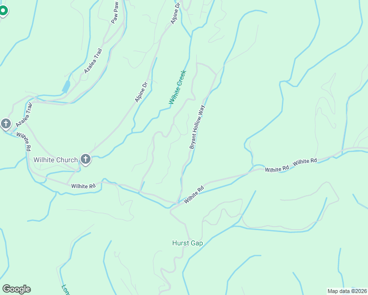 map of restaurants, bars, coffee shops, grocery stores, and more near 1721 Bourne Way in Pigeon Forge