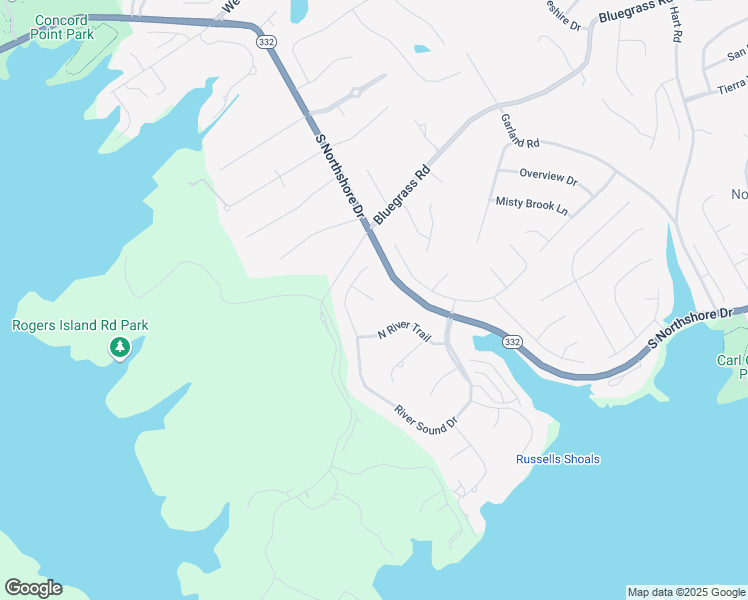 map of restaurants, bars, coffee shops, grocery stores, and more near East Port Drive in Knoxville