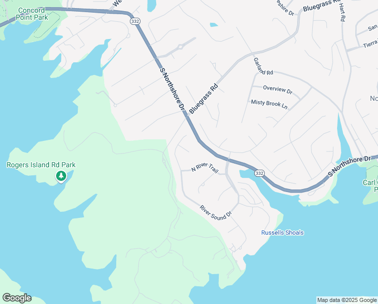 map of restaurants, bars, coffee shops, grocery stores, and more near East Port Drive in Knoxville