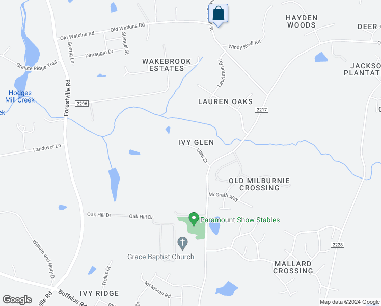 map of restaurants, bars, coffee shops, grocery stores, and more near 2613 Lizei Street in Raleigh