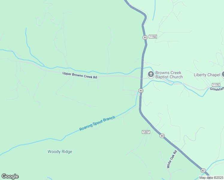 map of restaurants, bars, coffee shops, grocery stores, and more near 241 Upper Browns Creek Road in Burnsville