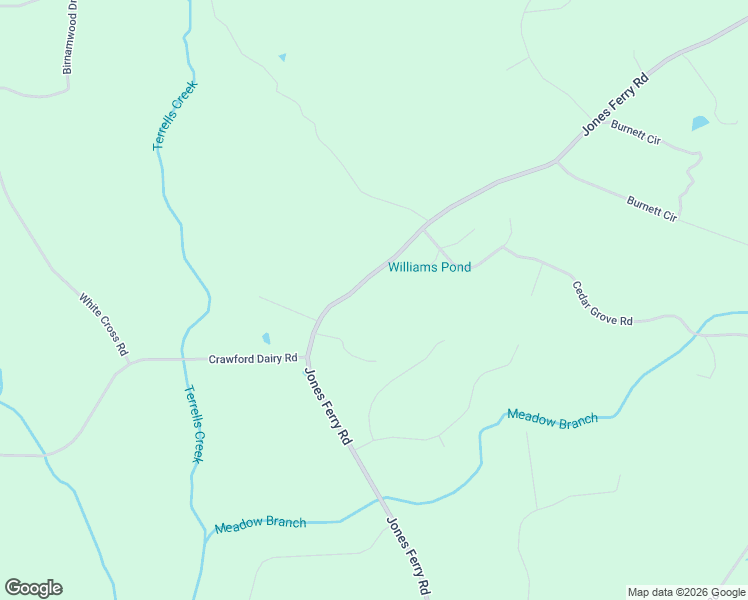 map of restaurants, bars, coffee shops, grocery stores, and more near 2310 Jones Ferry Road in Pittsboro