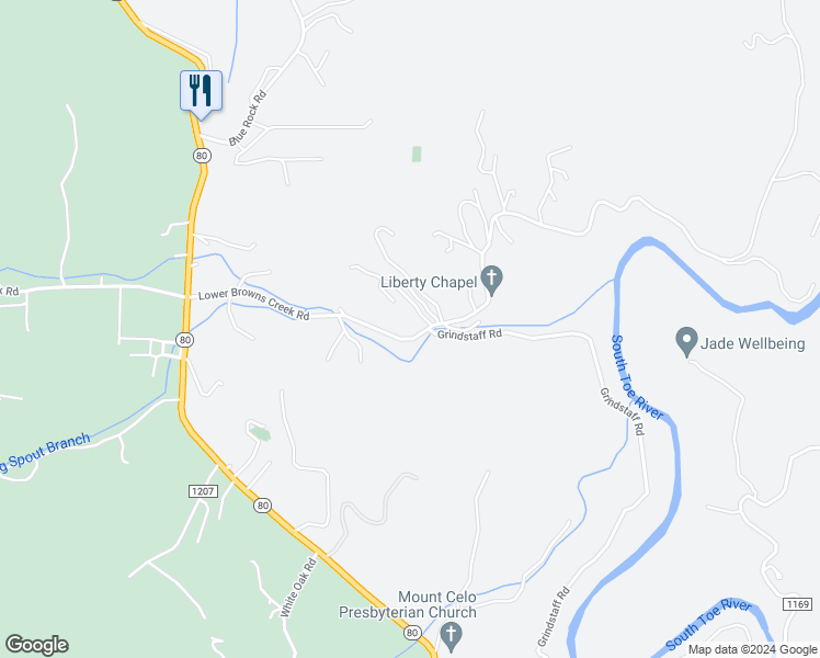 map of restaurants, bars, coffee shops, grocery stores, and more near 485 Lower Browns Creek Road in Burnsville