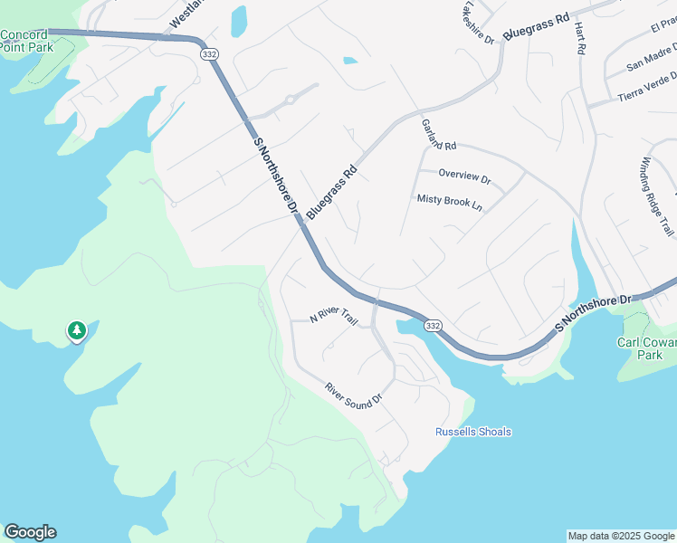 map of restaurants, bars, coffee shops, grocery stores, and more near 10412 Meadow Ridges Lane in Knoxville
