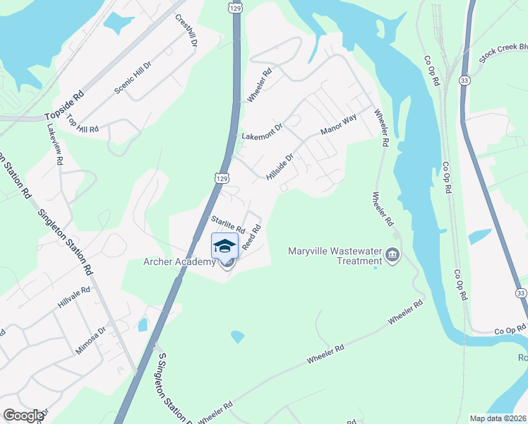 map of restaurants, bars, coffee shops, grocery stores, and more near 4320 Reed Road in Louisville