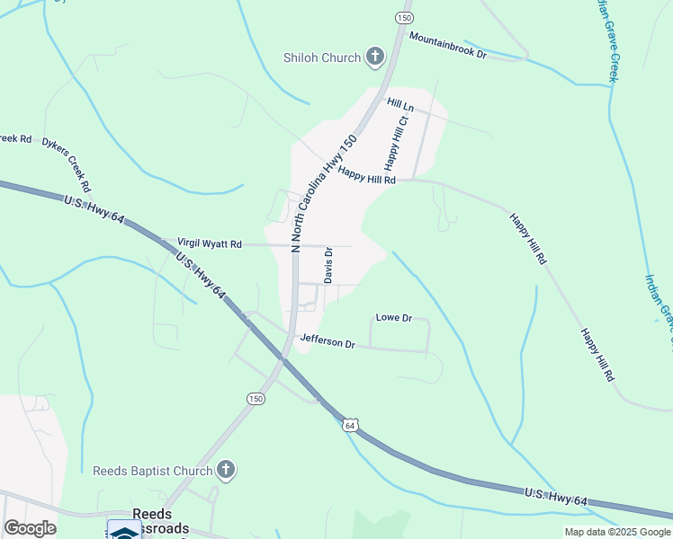 map of restaurants, bars, coffee shops, grocery stores, and more near 144 Davis Drive in Lexington