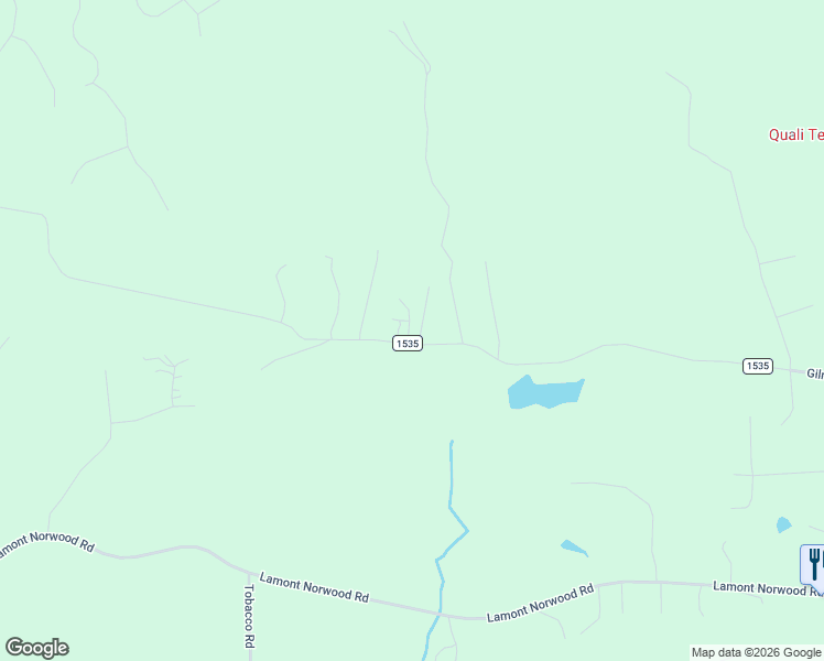 map of restaurants, bars, coffee shops, grocery stores, and more near 1048 Gilmore Road in Chapel Hill