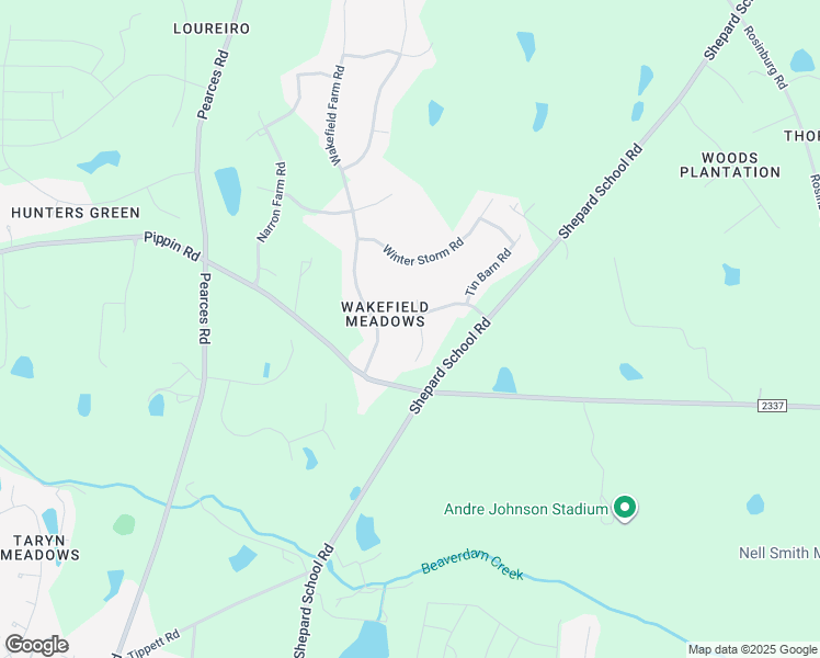 2504 Packhouse Road, Zebulon NC Walk Score