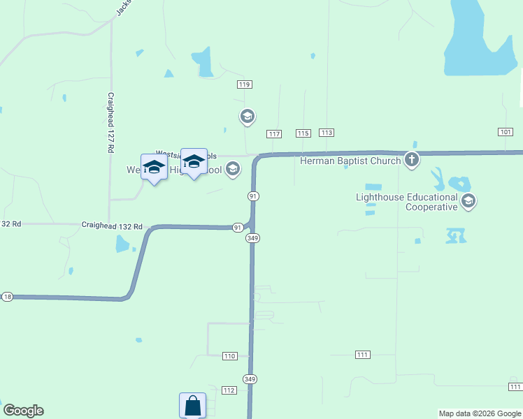 map of restaurants, bars, coffee shops, grocery stores, and more near 1491 State Highway 91 in Bono