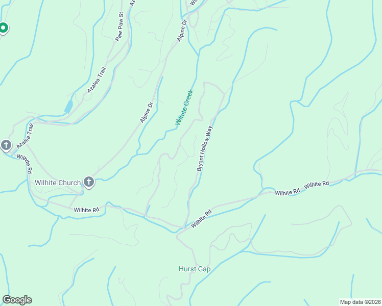 map of restaurants, bars, coffee shops, grocery stores, and more near 1740 Rich Mountain Way in Pigeon Forge