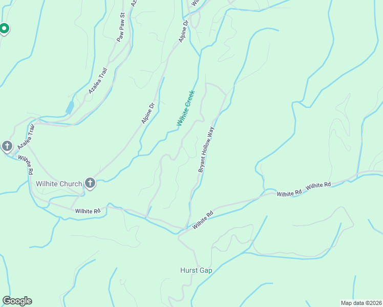 map of restaurants, bars, coffee shops, grocery stores, and more near 1740 Rich Mountain Way in Pigeon Forge