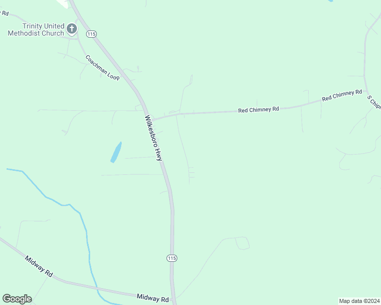 map of restaurants, bars, coffee shops, grocery stores, and more near 147 Foy Lane in Statesville