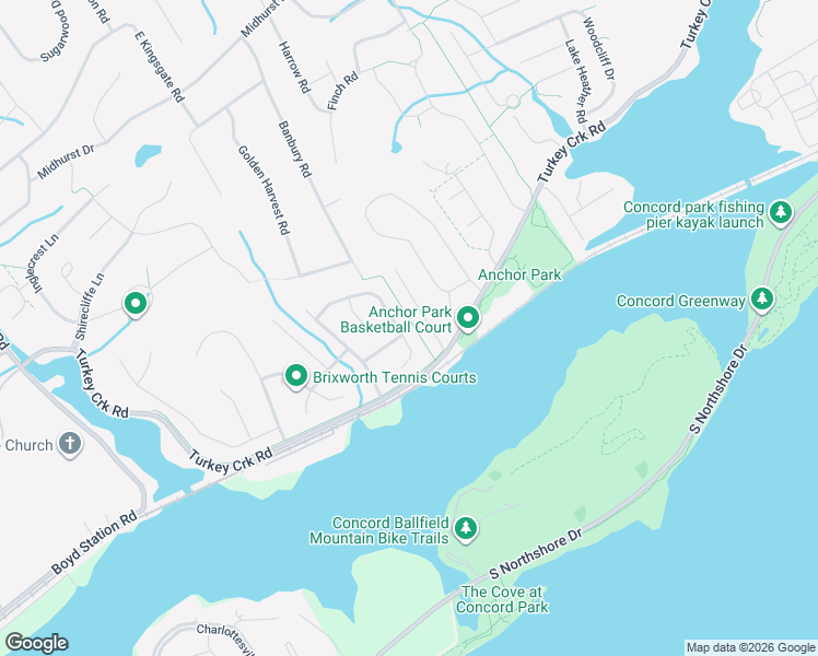 map of restaurants, bars, coffee shops, grocery stores, and more near 11836 Abners Ridge Drive in Knoxville
