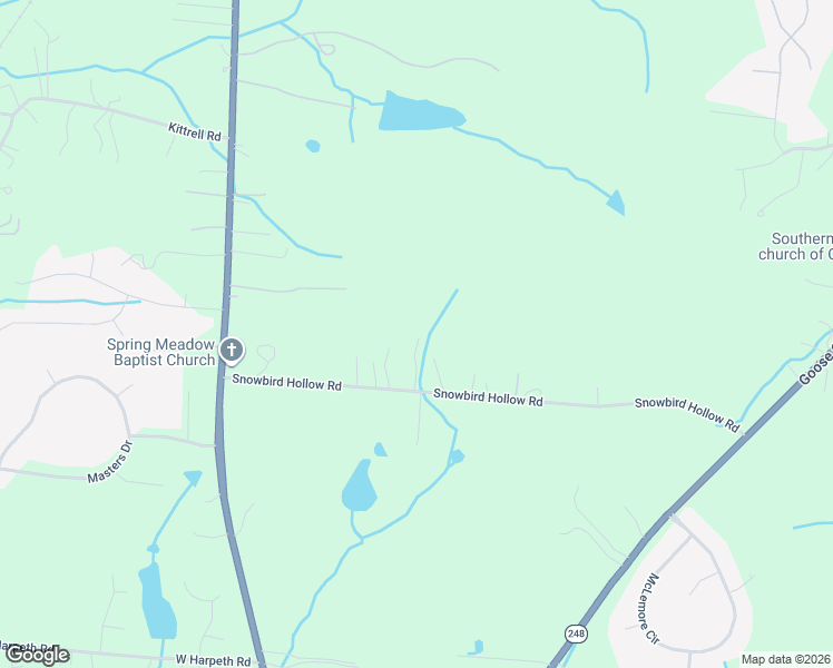 map of restaurants, bars, coffee shops, grocery stores, and more near 2540 Snowbird Hollow Road in Franklin