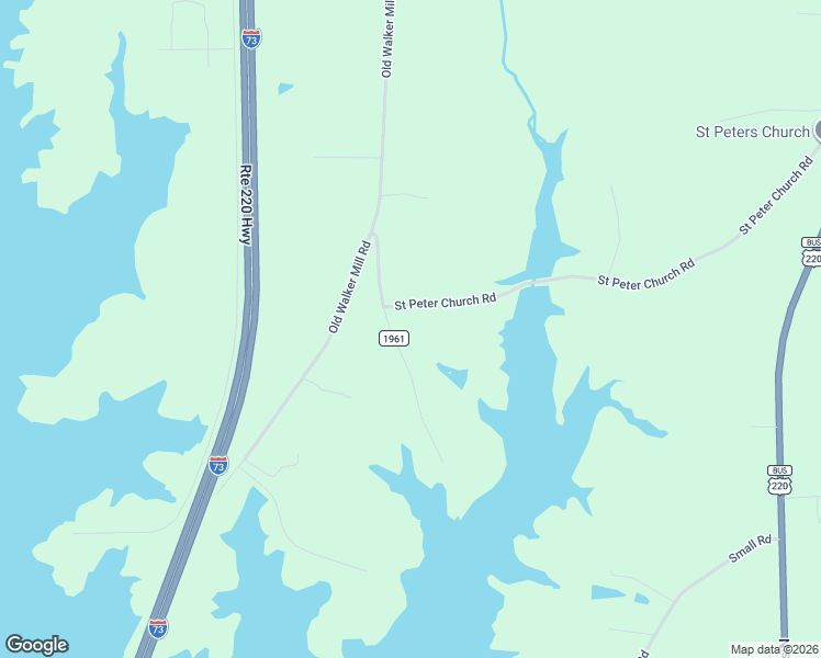 map of restaurants, bars, coffee shops, grocery stores, and more near 5506 Jesse Small Road in Randleman