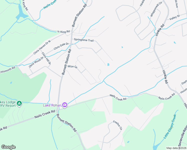 map of restaurants, bars, coffee shops, grocery stores, and more near 631 Mize Circle in Seymour