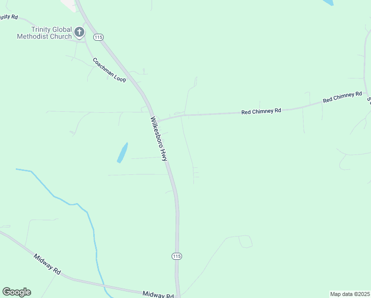 map of restaurants, bars, coffee shops, grocery stores, and more near 140 Foy Lane in Statesville