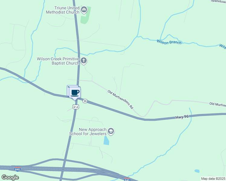 map of restaurants, bars, coffee shops, grocery stores, and more near 3048 Old Murfreesboro Road in College Grove