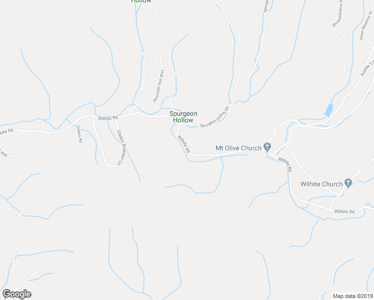 map of restaurants, bars, coffee shops, grocery stores, and more near Wilhite Road in Sevierville