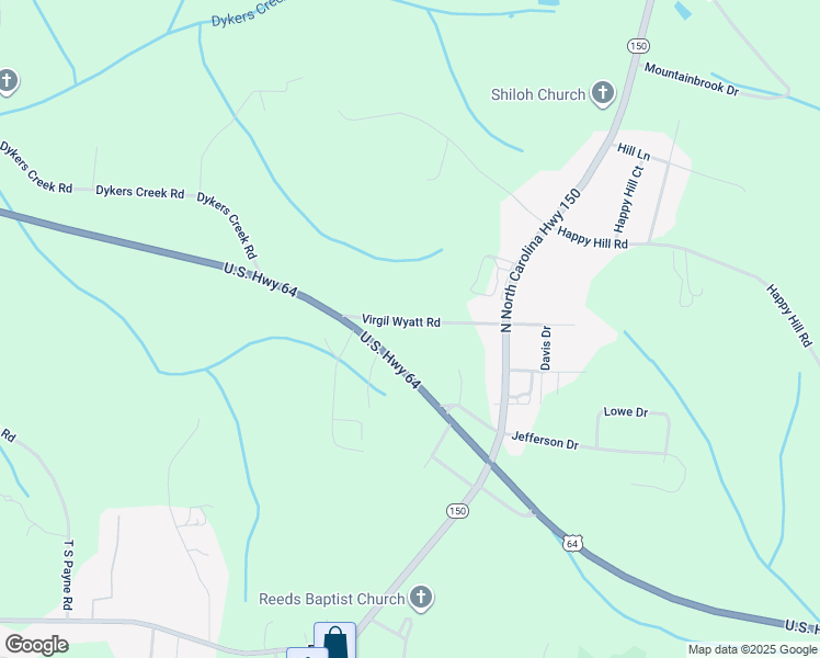 map of restaurants, bars, coffee shops, grocery stores, and more near 307 Virgil Wyatt Road in Lexington