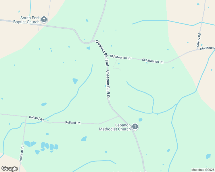 map of restaurants, bars, coffee shops, grocery stores, and more near 6477 Chestnut Bluff Road in Halls