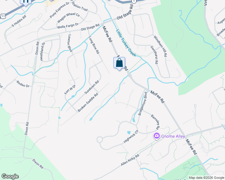 map of restaurants, bars, coffee shops, grocery stores, and more near 12439 Waterslea Lane in Knoxville